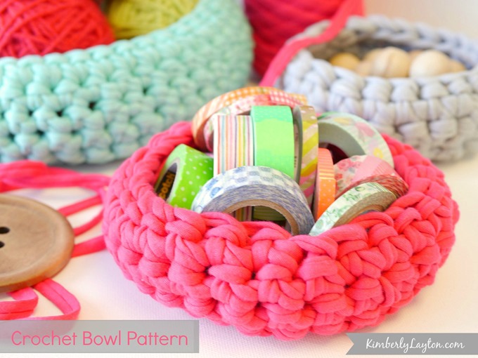 Crochet Bowl Pattern by Kimberly Layton