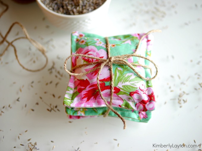 How to make lavender sachets by Kimberly Layton