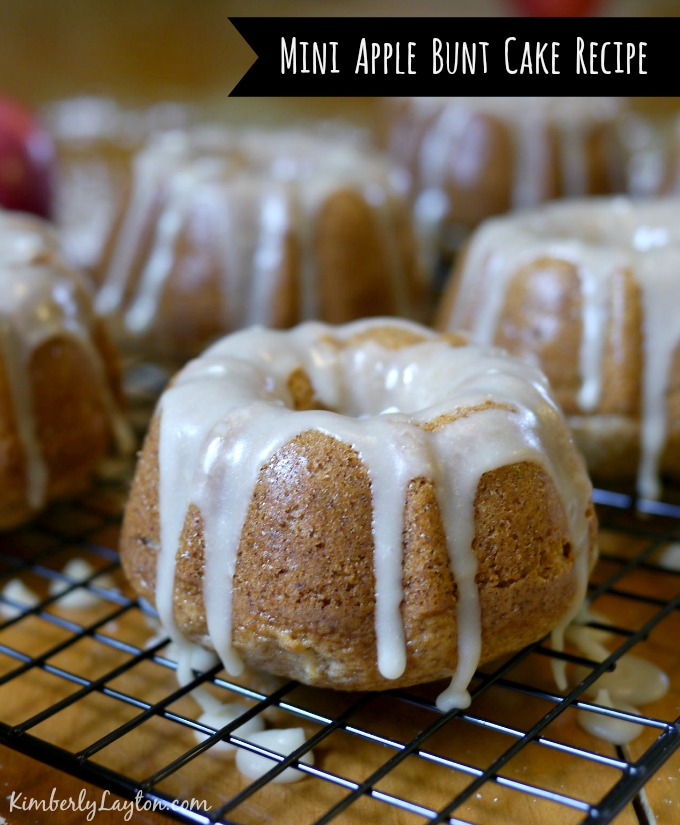 Mini Apple Bundt Cakes Recipe