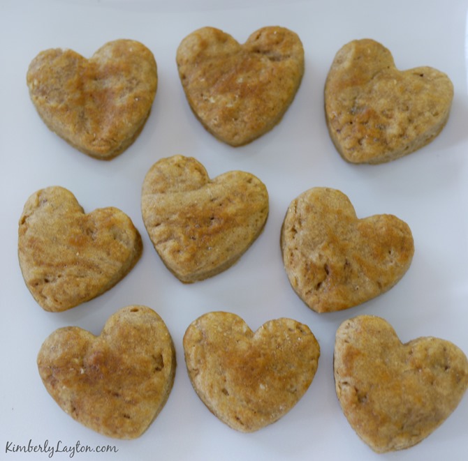 Homemade Dog Treat Recipe - KimberlyLayton.com