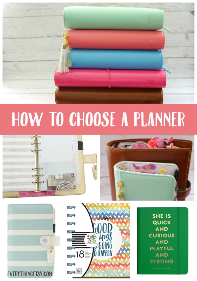 How to Choose a Planner on EverythingEtsy.com